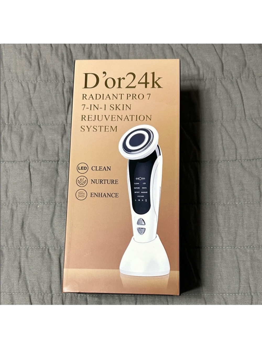 D'or24k Radiant Pro 7 White 7-in-1 Skin Rejuvenation System